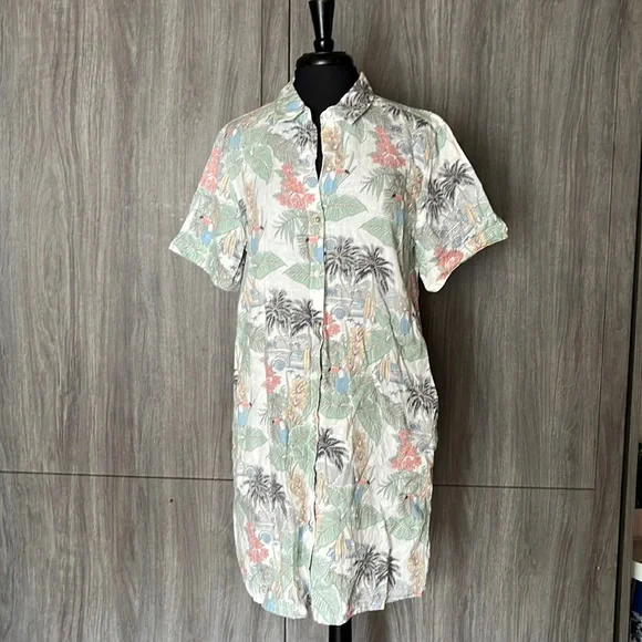 C&C California | Dresses | Cc California Linen Dress | Poshmark